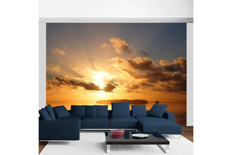 Valokuvatapetti Meri Auringonlasku 300x231, Artgeist sp. z o. o.