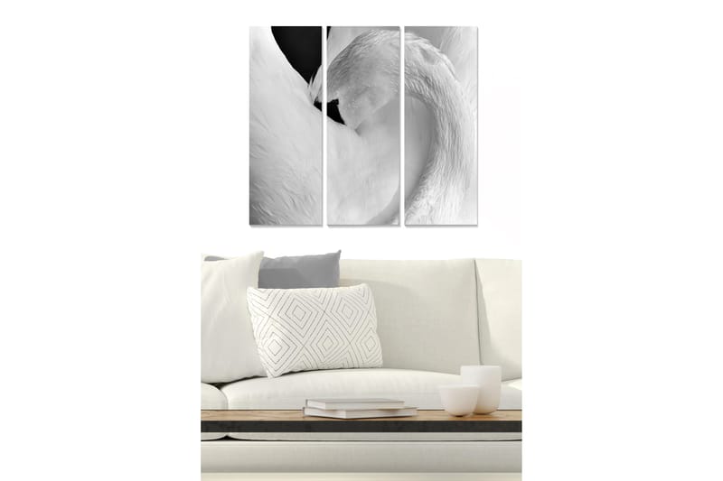 Taulu Animal 3-pak Monivärinen, 20x50 cm