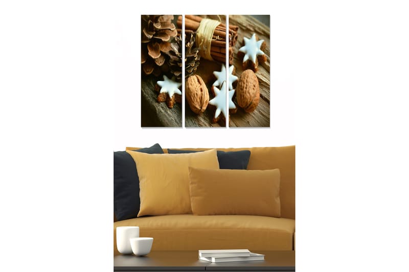 Taulu Kitchen 3-pak Monivärinen, 20x50 cm