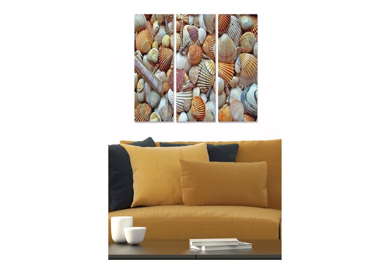 Taulu Nautical 3-pak Monivärinen - 20x50 cm - Sisustustuotteet - Seinäkoristeet