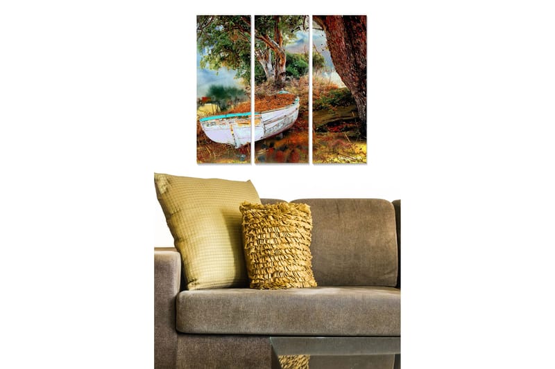 Taulu Nautical 3-pak Monivärinen, 20x50 cm