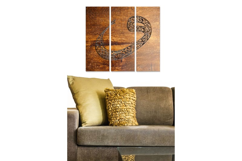 Taulu Scenic 3-pak Monivärinen, 20x50 cm