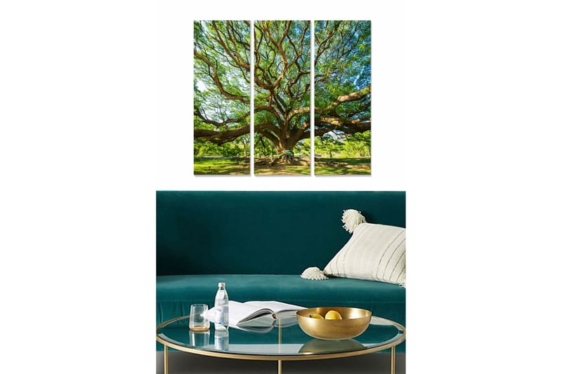 Taulu Scenic 3-pak Monivärinen, 20x50 cm