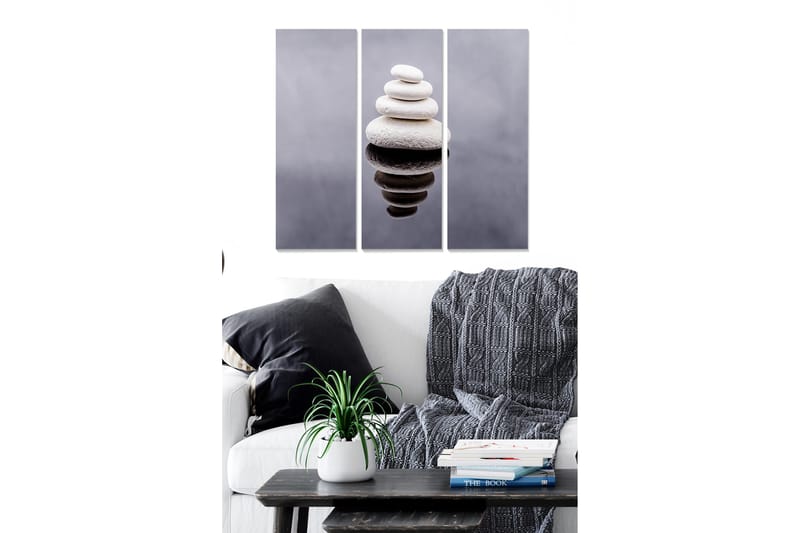 Taulu Scenic 3-pak Monivärinen, 20x50 cm