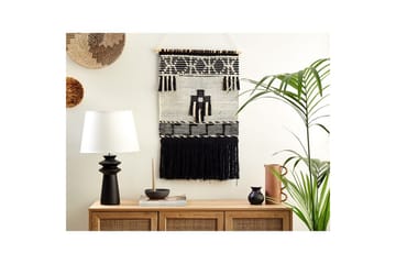 Väggdekoration i tyg Beliani Larkana Beige||Black - Sisustustuotteet - Taulu & taide