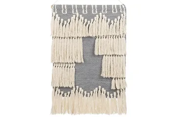 Väggdekoration i tyg Beliani Mahri Grey||Beige - Sisustustuotteet - Taulu & taide