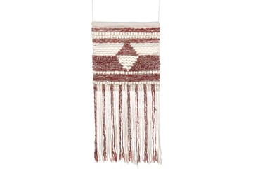 Väggdekoration i tyg Beliani Saif Red||Beige - Sisustustuotteet - Taulu & taide