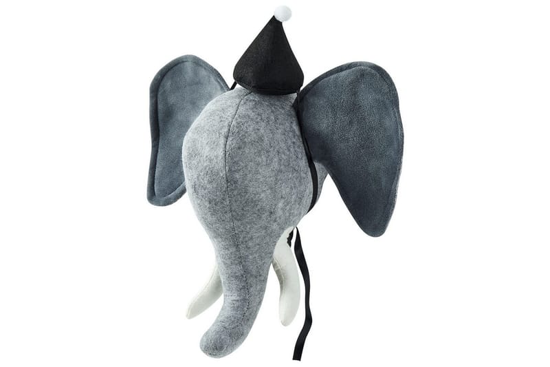 Väggdekorationer för barn Beliani Badou Light grey||White||Black - Sisustustuotteet - Lastenhuoneen sisustus - Lelut - Pehmolelut