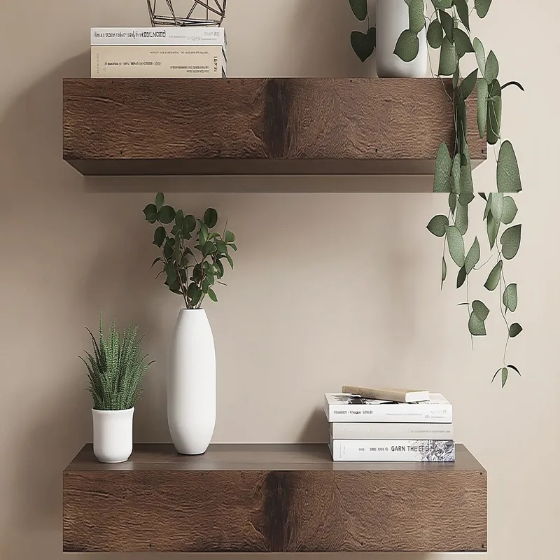 Decorative Wooden Wall Shelf Hanah Home, undefined