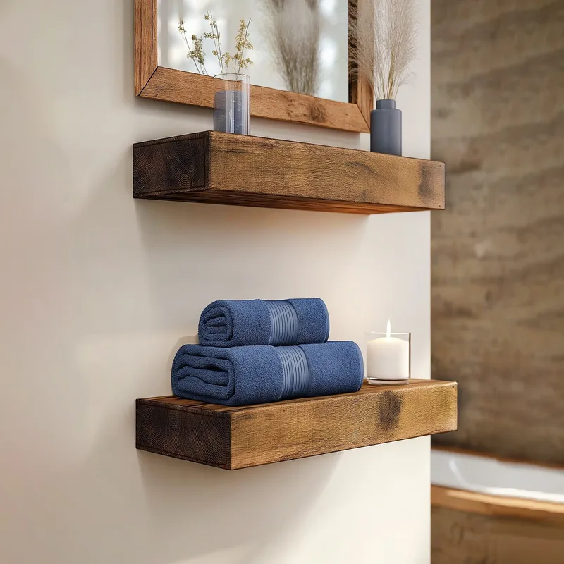 Decorative Wooden Wall Shelf Hanah Home - Sisustustuotteet - Sisustusesineet