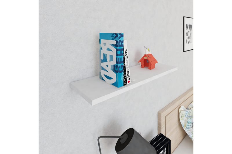 Decormet Kirjatuki Reading - Valkoinen - Sisustustuotteet - Sisustusesineet - Koriste-esineet - Kirjatuki