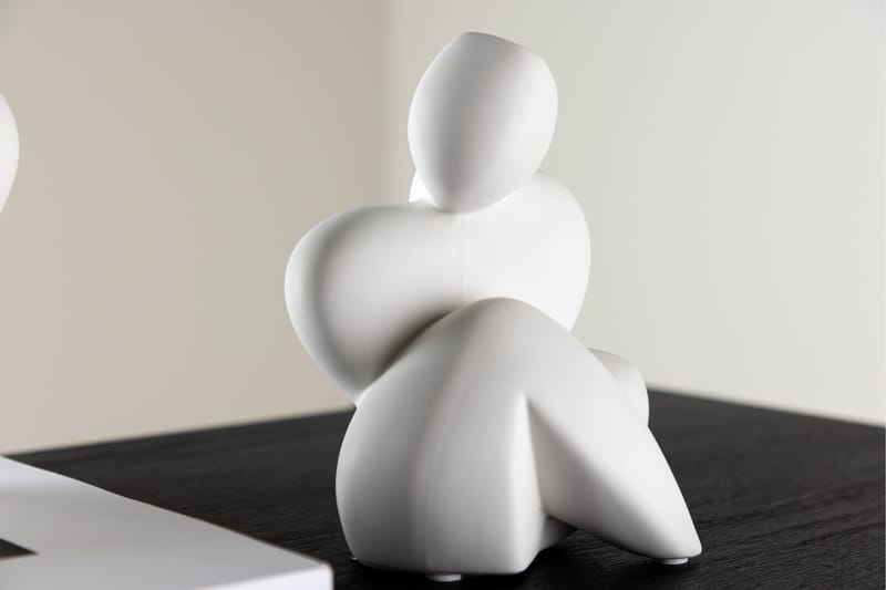 Floda Veistos 9x14 cm - Valkoinen - Sisustustuotteet - Sisustusesineet - Koriste-esineet - Veistos