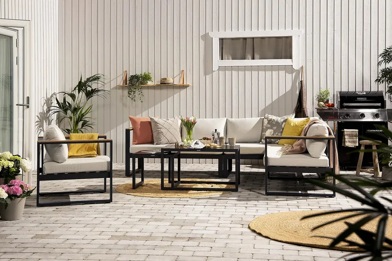 Oleskeluryhmä Aspvik - Puutarhakalusteet - Terassiryhmät - Oleskeluryhmät