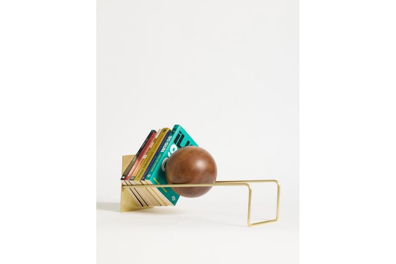 Orvic Bokstöd 49x18 cm - Antiikki Keltainend - Sisustustuotteet - Sisustusesineet - Koriste-esineet - Kirjatuki