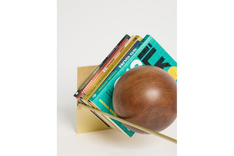 Orvic Bokstöd 49x18 cm - Antiikki Keltainend - Sisustustuotteet - Sisustusesineet - Koriste-esineet - Kirjatuki