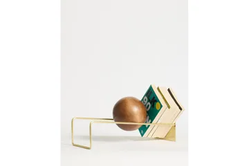 Orvic Bokstöd 49x18 cm - Antiikki Keltainend - Sisustustuotteet - Sisustusesineet - Koriste-esineet - Kirjatuki