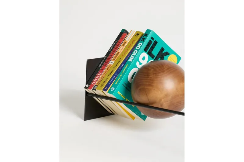 Orvic Bokstöd 49x18 cm - Musta - Sisustustuotteet - Sisustusesineet - Koriste-esineet - Kirjatuki