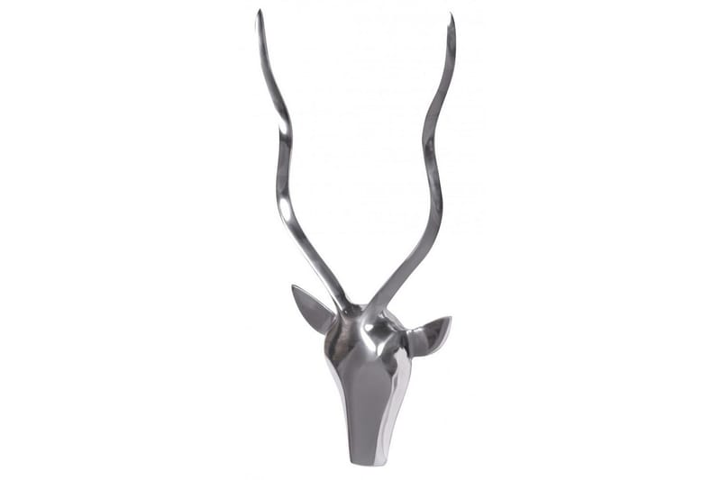 Seinäkoriste Wohnling Antiloopin käsin kiillotettu alumiinivalu seinään kiinnitettävä teollinen parvi - Sisustustuotteet - Sisustusesineet - Koriste-esineet - Veistos