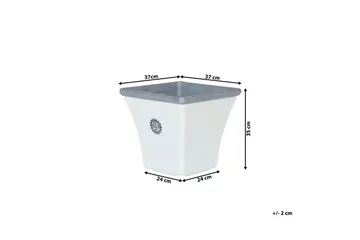 Kukkaruukku Elateia 35 cm - Piha & ulkoaltaat - Viljely & puutarhanhoito - Kasvatus - Kukkaruukku & Istutusastia - Suuret kukkaruukut