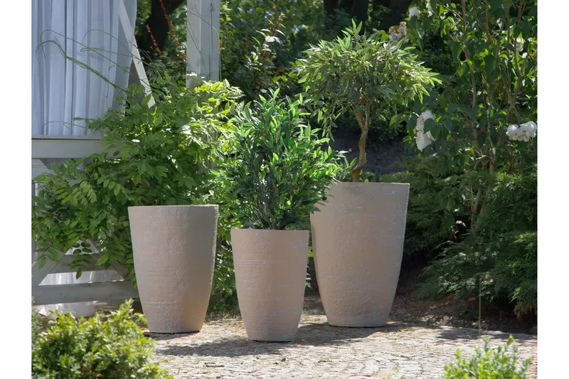 Ruukku Camia 43 cm - Piha & ulkoaltaat - Viljely & puutarhanhoito - Kasvatus - Kukkaruukku & Istutusastia - Suuret kukkaruukut