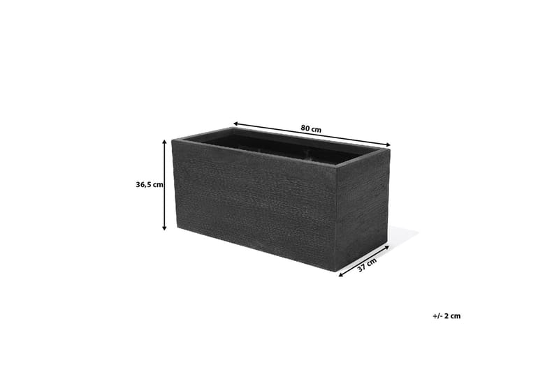 Ruukku Myra 80 cm - Piha & ulkoaltaat - Viljely & puutarhanhoito - Kasvatus - Kukkaruukku & Istutusastia - Suuret kukkaruukut