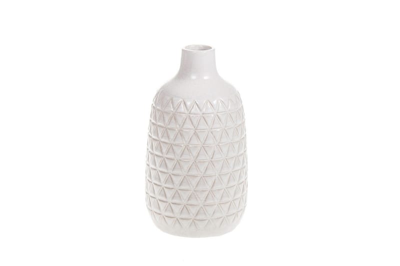 Vaasi Ceramic 30 cm Valkoinen - AmandaB - Maljakko
 - Sisustusesineet - Kukkamaljakko