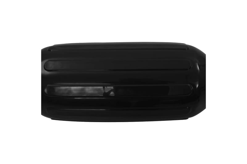 Veneen lepuuttaja 2 kpl musta 69x21,5 cm PVC - Sisustustuotteet - Sisustusesineet