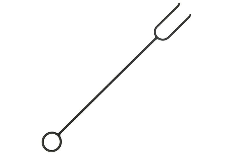 Tulimalja ja hiilihanko 75 cm XXL teräs - Musta - Sisustustuotteet - Sisustustakka & kamiina - Puutakka - Valmistakat