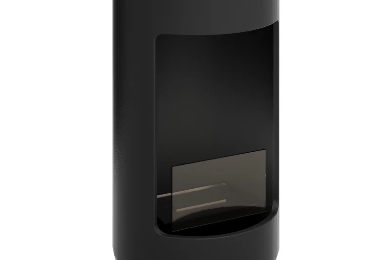 Corbo Vapaa Pyöreä Etanoliuuni 83x40x40 cm Terästä - Musta - Sisustustuotteet - Sisustustakka & kamiina - Sisustustakka ilman hormia - Etanolitakka