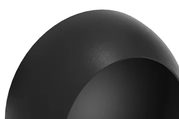 Corbo Pieni Seinään Kiinnitettävä Pyöreä Etanolikamiina 60x23x60 cm Terästä - Musta - Sisustustuotteet - Sisustustakka & kamiina - Sisustustakka ilman hormia - Etanolitakka