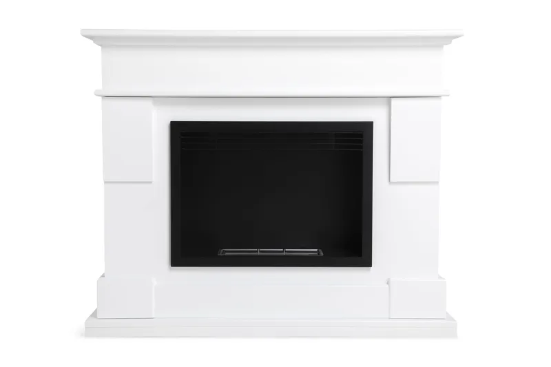 Sisustustakka Helio Bioetanoli Vapaasti seisova, Valk/musta/rosteri