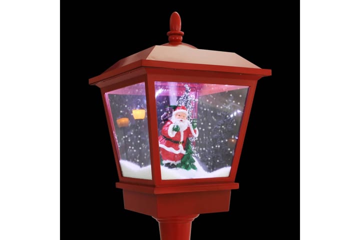 Jouluinen katuvalaisin joulupukilla 180 cm LED - Musta - Pöytälyhty