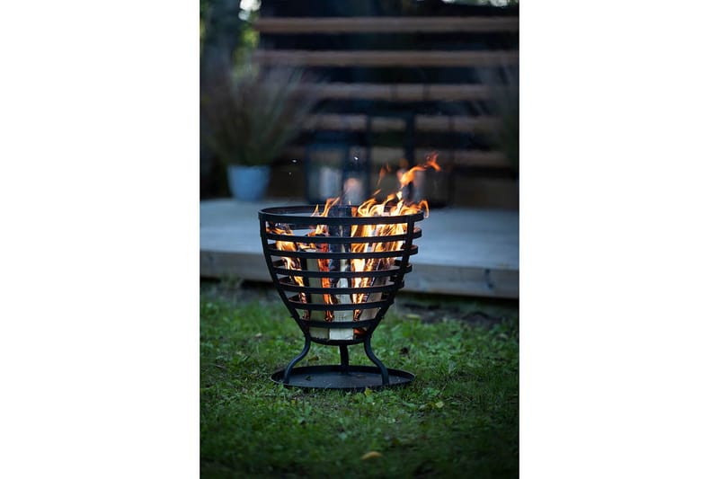 Tulipata Mustang Fresno - Musta - Sisustustuotteet - Sisustustakka & kamiina - Ulkotilan tulisija & kotakeittiö