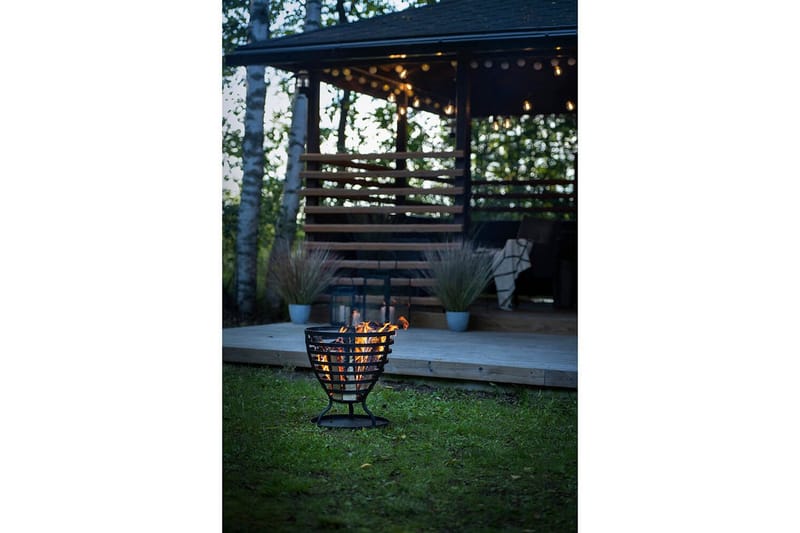 Tulipata Mustang Fresno - Musta - Sisustustuotteet - Sisustustakka & kamiina - Ulkotilan tulisija & kotakeittiö