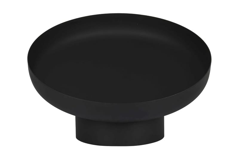 Esschert Design Tulimalja kalteva musta teräs FF402 - Musta - Sisustustuotteet - Sisustustakka & kamiina - Ulkotilan tulisija & kotakeittiö