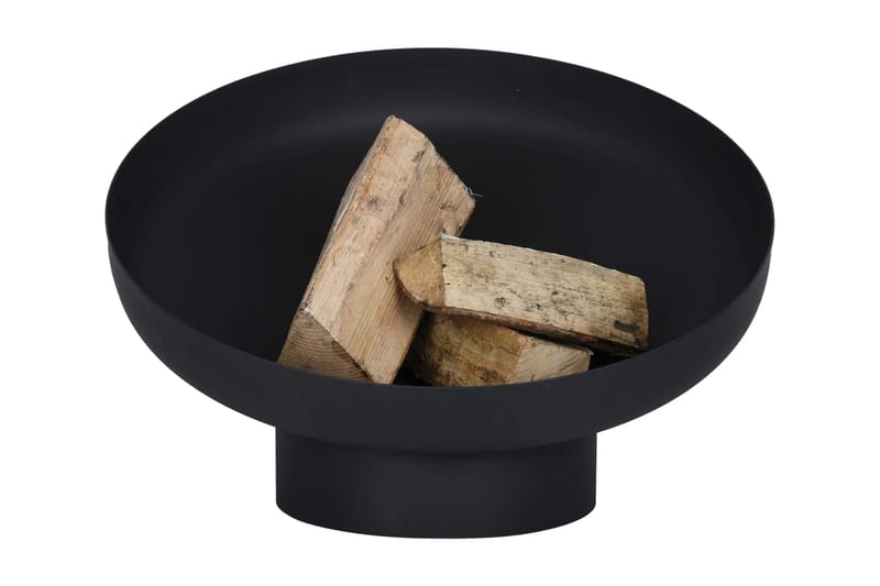 Esschert Design Tulimalja kalteva musta teräs FF402 - Musta - Sisustustuotteet - Sisustustakka & kamiina - Ulkotilan tulisija & kotakeittiö