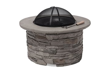 Takka Tambora 92x92x48 cm - Sisustustuotteet - Sisustustakka & kamiina - Ulkotilan tulisija & kotakeittiö