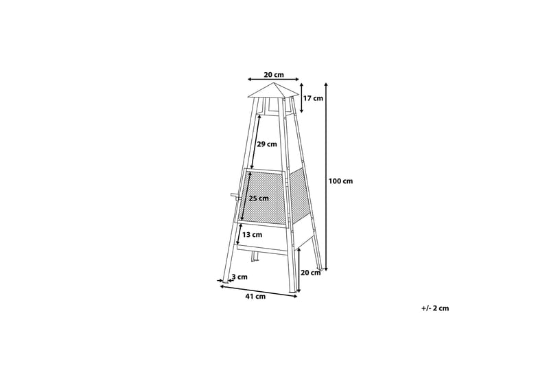 Takka Yasur 41x41x100 cm - Sisustustuotteet - Sisustustakka & kamiina - Ulkotilan tulisija & kotakeittiö