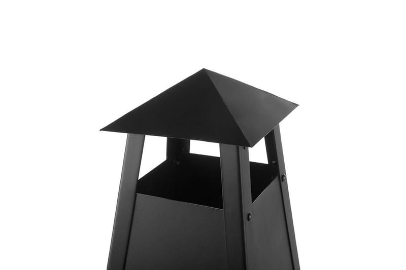 Takka Yasur 41x41x100 cm - Sisustustuotteet - Sisustustakka & kamiina - Ulkotilan tulisija & kotakeittiö