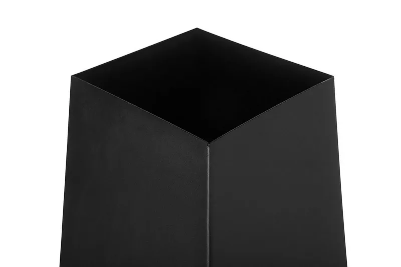 Takka Yate 45x45x150 cm - Musta - Sisustustuotteet - Sisustustakka & kamiina - Ulkotilan tulisija & kotakeittiö