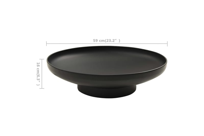 Tulimalja 59 cm teräs - Sisustustuotteet - Sisustustakka & kamiina - Ulkotilan tulisija & kotakeittiö