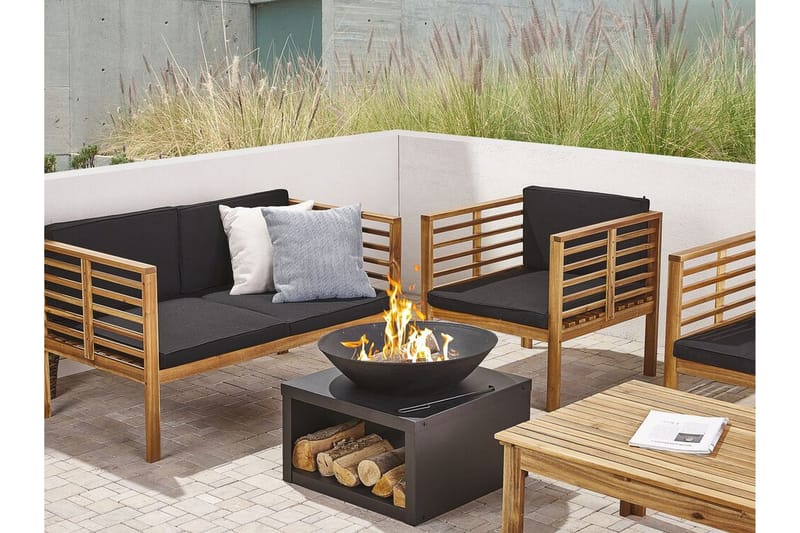 Tulisija Ramoncito 60 cm - Teräs / musta - Sisustustuotteet - Sisustustakka & kamiina - Ulkotilan tulisija & kotakeittiö