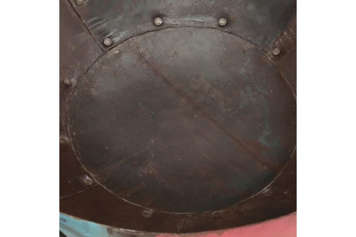 Värikäs rustiikkinen tulimalja Ø 40 cm rauta - Monivärinen - Ulkotilan tulisija & kotakeittiö