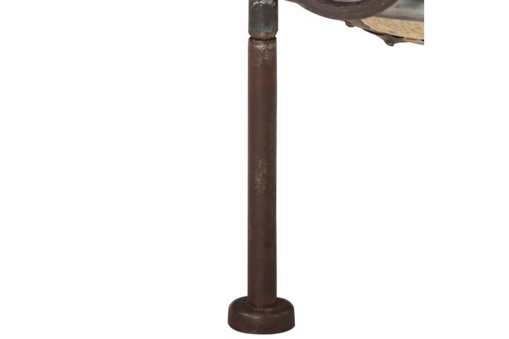 Värikäs rustiikkinen tulimalja Ø 40 cm rauta - Monivärinen - Ulkotilan tulisija & kotakeittiö