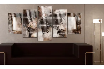 Taulu akryylillä Platinum Map 100x50 - Artgeist sp. z o. o. - Sisustustuotteet - Taulu & taide