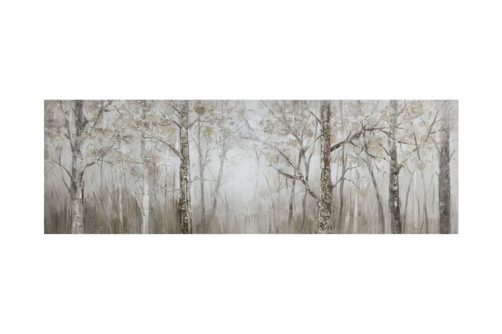 Öljymaalaus 50x150 cm, metsä - Öljymaalaus - Taulu & taide