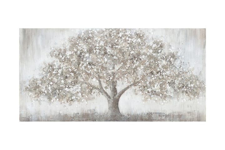 Öljymaalaus 70x140 cm, voimakas puu - Öljymaalaus - Taulu & taide