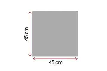 Canvas-taulu 45x45 cm - Vaaleanpunaisia kukkia nupuilla harmaalla pohjalla - Vaaleanpunainen / Harmaa - Sisustustuotteet - Taulu & taide - Canvas-taulu