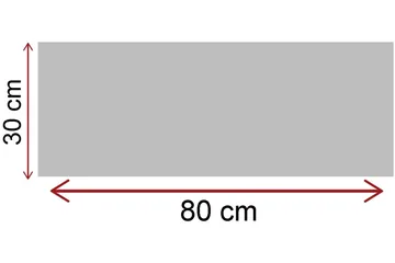 Canvas-taulu 80x30 cm - Upea näkymä Mekan pyhään paikkaan yövalossa - Kulta / Vihreä / Musta - Sisustustuotteet - Taulu & taide - Canvas-taulu
