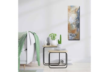 Canvas-taulu - Abstrakti sommitelma pehmeillä muodoilla ja sävyillä - Vaaleanharmaa / Beige / Sininen - Sisustustuotteet - Taulu & taide - Canvas-taulu